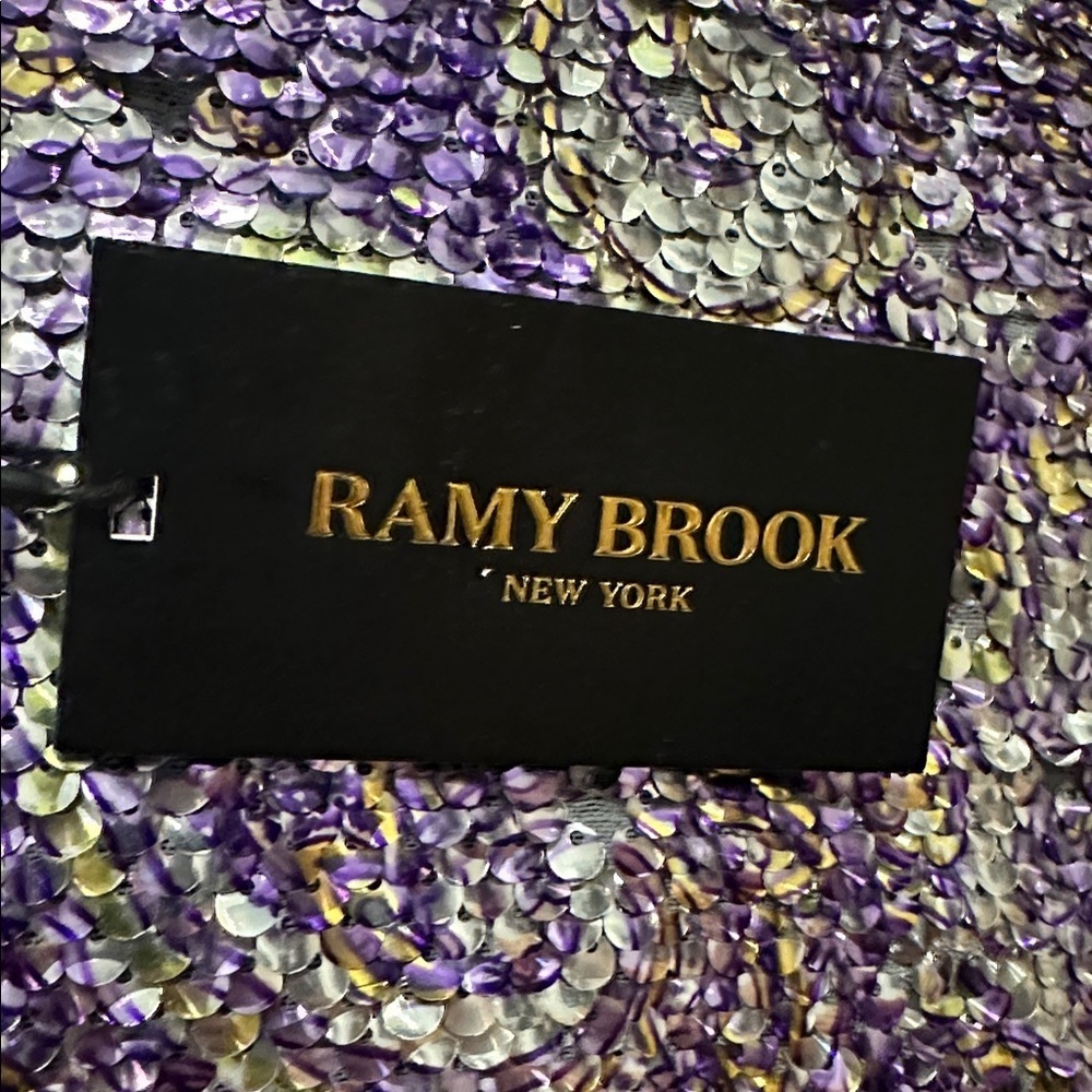 Ramy Brook Tanya dress Lilac Paisley - Picture 10 of 10